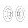 Image de Disque de frein FERODO DDF2058C arrière, plein, 2 pièce