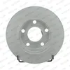 Image de Disque de frein FERODO DDF1177C arrière, plein, 2 pièce