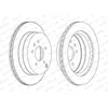 Image de Disque de frein FERODO DDF1660C arrière, ventilé, 2 pièce