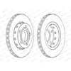 Image de Disque de frein FERODO DDF1887C arrière, ventilé, 2 pièce