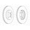 Image de Disque de frein FERODO DDF2068C avant, ventilé, 2 pièce
