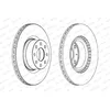 Image de Disque de frein FERODO DDF1298C avant, ventilé, 2 pièce