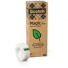 Image de Ruban adhésif invisible Scotch Magic - bague carton recyclé - 19mm x 33 m - boite de 9