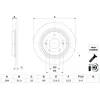 Image de Disque de frein BOSCH 0 986 479 G77 arrière, plein, à haute teneur en carbone, 1 pièce