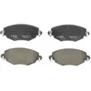 Image de Jeu de plaquettes de frein BOSCH 0 986 494 026, avant