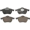 Image de Jeu de plaquettes de frein BOSCH 0 986 494 003, avant