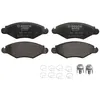 Image de Jeu de plaquettes de frein BOSCH 0 986 494 039, avant