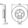 Image de Disque de frein BOSCH 0 986 478 668