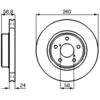 Image de Disque de frein BOSCH 0 986 478 293