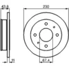Image de Disque de frein BOSCH 0 986 478 727
