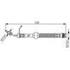 Image de Flexible de frein BOSCH 1 987 481 151