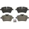 Image de Jeu de plaquettes de frein BOSCH 0 986 494 168, avant