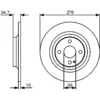 Image de Disque de frein BOSCH 0 986 479 473