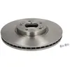 Image de Disque de frein BOSCH 0 986 479 536 avant, ventilé, 1 pièce