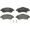 Image de Jeu de plaquettes de frein BOSCH 0 986 494 379, avant
