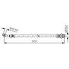 Image de Flexible de frein BOSCH 1 987 481 416