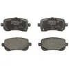 Image de Jeu de plaquettes de frein BOSCH 0 986 494 496, arrière