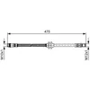 Image de Flexible de frein BOSCH 1 987 481 496