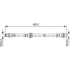 Image de Flexible de frein BOSCH 1 987 481 598