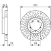 Image de Disque de frein BOSCH 0 986 479 B11