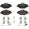 Image de Jeu de plaquettes de frein BOSCH 0 986 494 647, avant