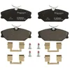 Image de Jeu de plaquettes de frein BOSCH 0 986 494 656, avant