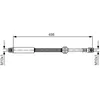 Image de Flexible de frein BOSCH 1 987 481 711