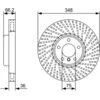 Image de Disque de frein BOSCH 0 986 479 W20