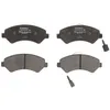 Image de Jeu de plaquettes de frein BOSCH 0 986 494 799, avant
