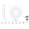 Image de Disque de frein BOSCH 0 986 479 F07 arrière, ventilé, 1 pièce