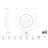 Image de Disque de frein BOSCH 0 986 479 E91 arrière, plein, 1 pièce