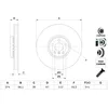 Image de Disque de frein BOSCH 0 986 479 F54 avant, ventilé, à haute teneur en carbone, 1 pièce
