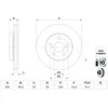 Image de Disque de frein BOSCH 0 986 479 F72 avant, ventilé, à haute teneur en carbone, 1 pièce