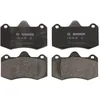 Image de Jeu de plaquettes de frein BOSCH 0 986 424 399, avant