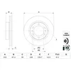 Image de Disque de frein BOSCH 0 986 479 G19 avant, ventilé, à haute teneur en carbone, 1 pièce