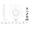 Image de Disque de frein BOSCH 0 986 479 G35 avant, ventilé, à haute teneur en carbone, 1 pièce