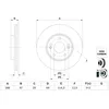 Image de Disque de frein BOSCH 0 986 479 G24 avant, ventilé, à haute teneur en carbone, 1 pièce