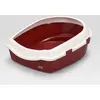 Image de Bac à litière pour chat Ebi Space Rouge 43x56x14 cm 441/130551