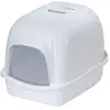 Image de Bac à litière pour chat Ebi Eclipse 60 Blanc 43x56x40 cm 441/199640