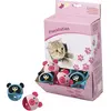 Image de Balle pour chat têtes d’animaux Ebi Multicolore 5x5x5 cm 409/424308