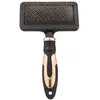 Image de Brosse douce pour chien et chat Ebi Slicker Noir 18x7x4 cm 642/436493