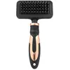 Image de Brosse pour chien et chat flexible Ebi Slicker Noir 20,5x4,3x2,5 cm 642/436523