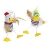 Image de Jouet peluche pour chat avec l'herbe à chat et au hoche Ebi Wanna Oiseaux Multicolore 8x7x4 cm 402/437629
