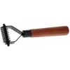 Image de Brosse douce pour chien ergnonomique Ebi Noir 11x7x9,5 cm 642/467947