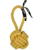 Image de Balle pour chien avec boucle Ebi Are you knots Jaune 37x14x14 cm 305/468708
