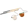 Image de Canne à pêche pour chat D&D Home Lento Marron 35x1x1 cm 408/470350