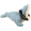 Image de Jouet peluche pour chien en chenille D&D Home Bleu 25x13x16 cm 304/479056