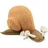 Image de Jouet peluche pour chien sheldon chenille D&D Home Marron 25x12x20 cm 304/479094