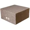 Image de Bloc griffoir pour chat en carton D&D Home Freya Beige 30x30x30 cm 433/482438