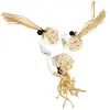 Image de Jouet peluche pour chat souris D&D Home Moosy (x2) Multicolore 20x5x5 cm 402/482612